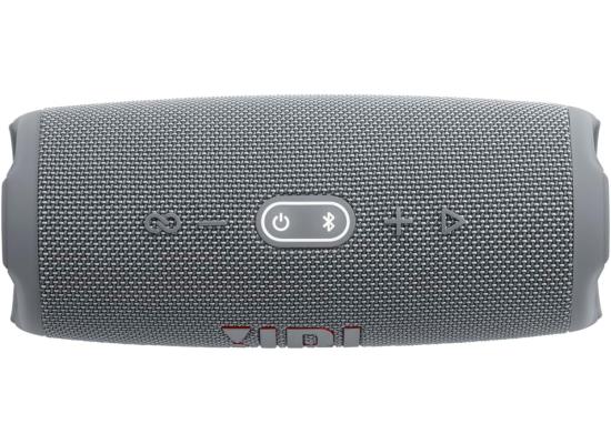 JBL Charge5 Splashproof Portable Bluetooth Speaker - Grey