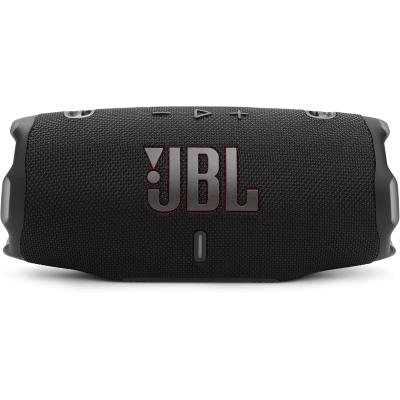 JBL Charge 6 - Portable Waterproof & Drop-Proof Bluetooth Speaker, Bold JBL Pro Sound with AI Sound Boost, 28Hrs of Playtime, Built-in powerbank & Comes with a Sturdy/Removable Carrying Strap (Black)