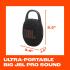 JBL Clip 5 - Ultra-Portable, Waterproof & Dustproof Bluetooth Speaker, Big JBL Pro Sound with Punchy bass, Integrated Carabiner, Up to 12 Hours of Play, Made in Part with Recycled Materials (Black)