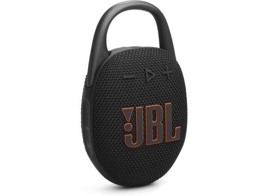 JBL Clip 5 - Ultra-Portable, Waterproof & Dustproof Bluetooth Speaker, Big JBL Pro Sound with Punchy bass, Integrated Carabiner, Up to 12 Hours of Play, Made in Part with Recycled Materials (Black)