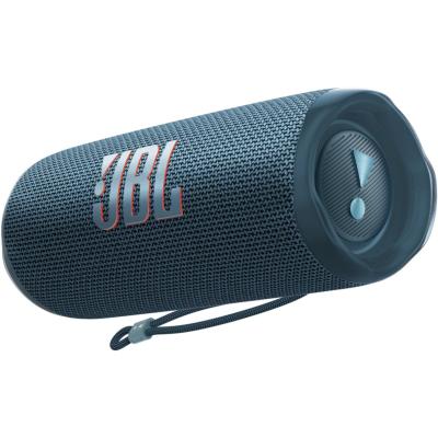 JBL Flip 6 - Portable Bluetooth Speaker, powerful sound and deep bass, IPX7 waterproof, 12 hours of playtime, JBL PartyBoost for multiple speaker pairing for home, outdoor and travel (Blue)