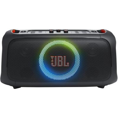 JBL PartyBox On-The-Go Essential - Portable Party Speaker with Built-in Lights and Wireless mic, Amazing JBL Pro Sound, IPX4 splashproof Protection, 6 Hours of Playtime, Convenient Shoulder Strap