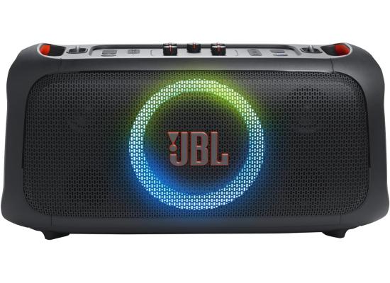JBL PartyBox On-The-Go Essential - Portable Party Speaker with Built-in Lights and Wireless mic, Amazing JBL Pro Sound, IPX4 splashproof Protection, 6 Hours of Playtime, Convenient Shoulder Strap