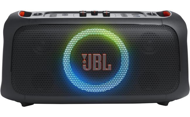 JBL PartyBox On-The-Go Essential - Portable Party Speaker with Built-in Lights and Wireless mic, Amazing JBL Pro Sound, IPX4 splashproof Protection, 6 Hours of Playtime, Convenient Shoulder Strap JBL PartyBox On-The-Go Essential - Portable Party Speaker with Built-in Lights and Wireless mic, Amazing JBL Pro Sound, IPX4 splashproof Protection, 6 Hours of Playtime, Convenient Shoulder Strap