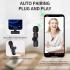 This K8 Wireless Microphone is a 2.4GHz mini wireless lavalier microphone designed for smartphones, supporting both Android and iPhone devices. , an effective working distance of 20-30 meters, and a long battery life of over 8 hours.