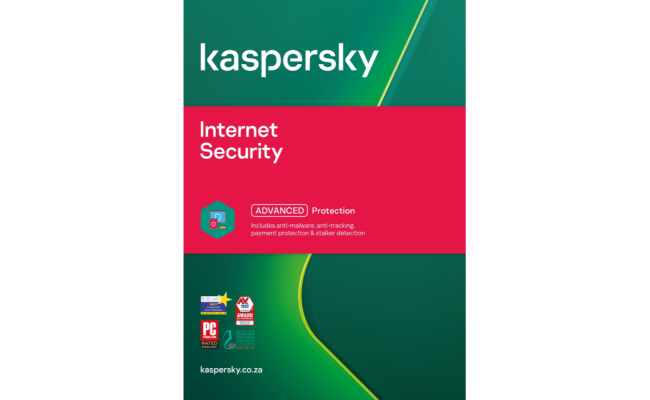 Kaspersky Internet Security 2021, 1 Year License For 2 Devices, Compatible With Win, Mac, Android