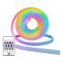 LED Neon RGB Magic Strip (5m), USB Power, Bluetooth Mobile APP, Remote Control, Full ARGB Colors (MR Star App)