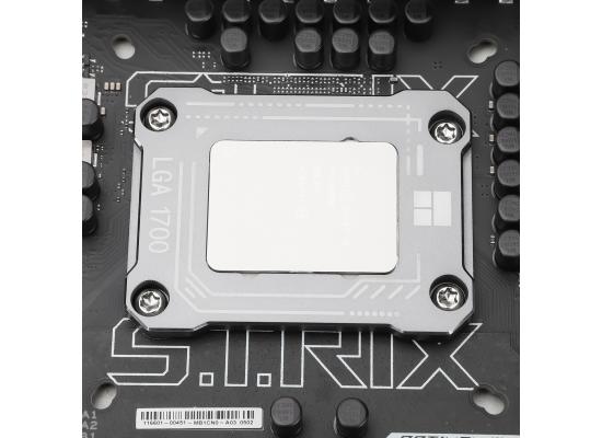 Thermalright LGA 1700 Intel 12th 13th 14th Aluminum Gray Contact Frame CPU Socket Anti-Warp & Bend, Temp Reduction (2-7) Degrees, Comes With Free TF7 (12.8 w/m.k) Thermal Paste Tube
