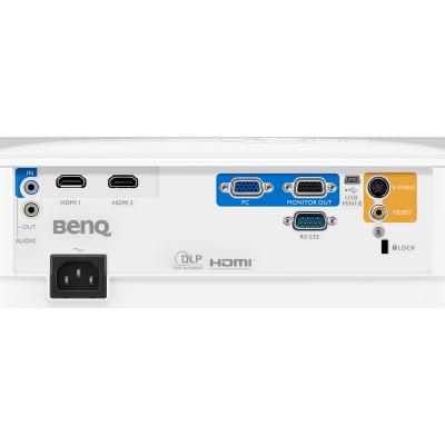 BenQ MX550 3600ml XGA Meeting Room Projector For Presentations,  XGA (1024x768),  30-bit (1.07 billion colors),  2W Speaker, Up To WUXGA_RB(1920 x 1200) Resolution Support, Lamp Life up to 15,000 hrs