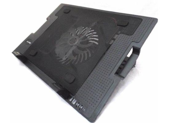 HAING N18,1-Fan Notebook/Laptop Cooling pad | 1*140MM Fan – Black.