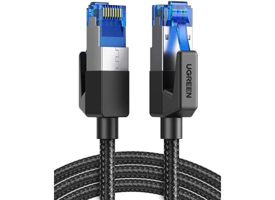 UGREEN Cat 6 Ethernet Cable Braided Cat6 Gigabit High Speed 1000Mbps Internet Cable Shielded Network LAN Cord Compatible for PC PS5 PS4 PS3 Xbox Smart TV Router  RJ45, 3M