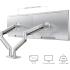 NB North Bayou G32 22" to 32" Adjustable Dual Monitor Stand Gas-Spring Desk Mount (2-15kgs)