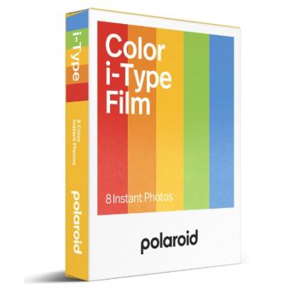 Polaroid Color i-Type Instant Film, 8 Photos, Shield photos from the light and place them face down as they develop, (POL 6000)