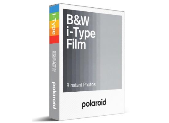 Polaroid Black and White i-Type Instant Film 8 Photos, Shield photos from the light and place them face down as they develop. (POL 6001)