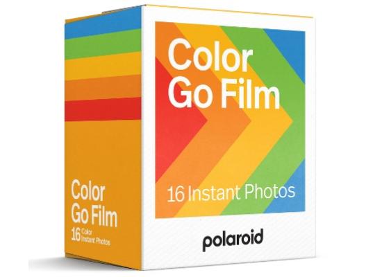 Polaroid Go Color Instant Film - Double Pack 16 Photos, Polaroid Go only uses Polaroid Go format films. (POL 6017)