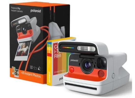 Polaroid Flip Instant Film Camera Starter Set With Color Film Bundle, With 1 Year Warranty  (POL 6571)