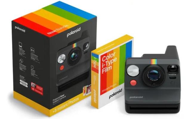 Polaroid Now Generation 2 Starter Set, Iconic Analog Instant Camera, With 1 Year Warranty  (POL 6572)