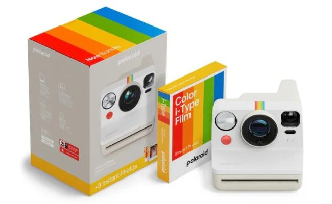 Polaroid Now Generation 2 Starter Set, Iconic Analog Instant Camera, With 1 Year Warranty (POL 6573)