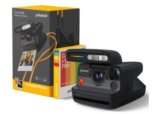 Polaroid Flip Instant Film Camera Starter Set, Iconic Flip Design, With 1 Year Warranty (POL 6574)