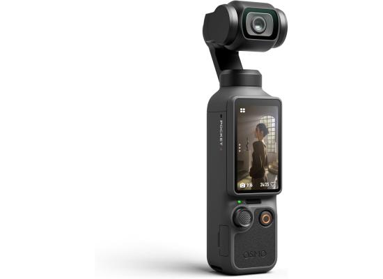 DJI Osmo Pocket 4 Creator Combo Action Camera, 1" CMOS Sensor, 4K 240fps Video, 3 Axis Stabilized, 107GB Storage, ActiveTrack, 7 Smart Tracking, 10Bit D Log Color, Black