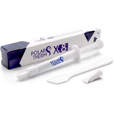 Polartherm X8 By Thermal Grizzly (2g) High Performance Thermal Past For CPU & GPU, Non-Conductive Thermal Grease