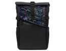 ASUS ROG BP4701 Gaming Laptop Backpack with Holographic Cybertext Printing, Roll Up Design, Suitable for up to 17 inch Laptop (Black)