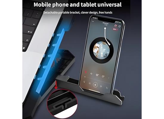 S900 GAMING LAPTOP COOLING PAD WITH MOBILE STAND AND 2 BLUE LED FANS AND RGB SIDE LIGHTS.
