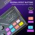 Fifine SC8 RGB PC Recording Studio Audio Sound Cards Mixers External XLR Live Streaming USB Gaming Audio Sound Card