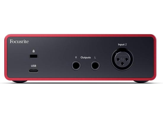Focusrite Scarlett Solo 4th Gen USB Audio Interface, for the Guitarist, Vocalist, or Producer — High-Fidelity, Studio Quality Recording, and All the Software You Need to Record
