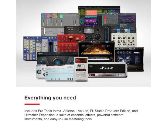 Focusrite Scarlett Solo 4th Gen USB Audio Interface, for the Guitarist, Vocalist, or Producer — High-Fidelity, Studio Quality Recording, and All the Software You Need to Record