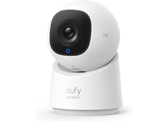 Eufy By Anker Wireless Indoor Security Camera C220 , 2K Resolution, 360° Pan and Tilt - (White)