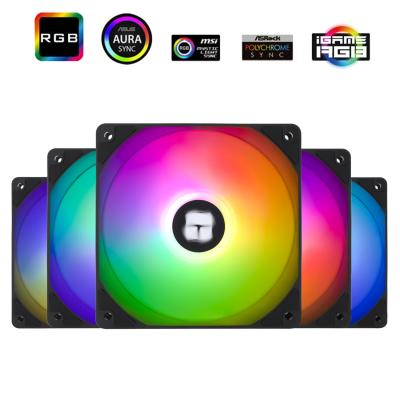 Thermalright TL-C12C-S X5 (Black / 3PIN ARGB) Balance Performance 120mm PWM Cooling Fan Kit 5in1 / S-FDB Bearing.