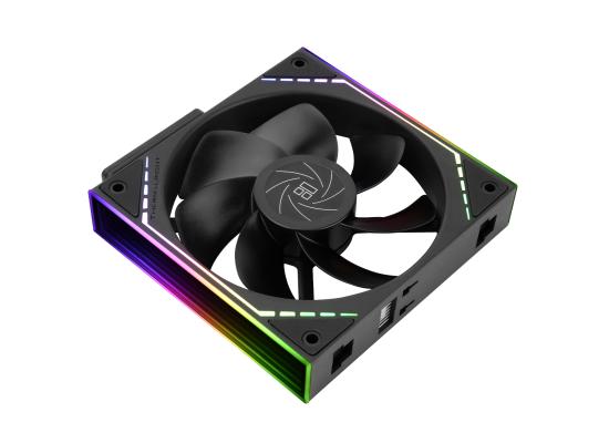 Thermalright TL-M12QR X3 (Black / LED) Balance Performance, Cooling Fan Kit 3in1 / S-FDB Bearing.
