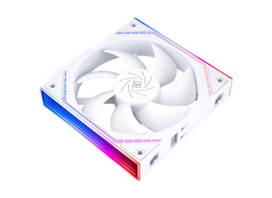 Thermalright TL-M12QW X3  (White/ LED) Balance Performance, Cooling Fan Kit 3in1 / S-FDB Bearing.