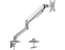 Twisted Minds Single Monitor Economical Spring-assisted Mechanism Monitor Arm, Cable Mangement, 17"- 32", 2-9kg, VESA Compatible (75x75 & 100x100) (White)