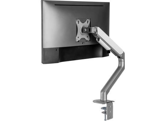 Twisted Minds Single Monitor Economical Spring-assisted Mechanism Monitor Arm, Cable Mangement, 17"- 32", 2-9kg, VESA Compatible (75x75 & 100x100) (White)