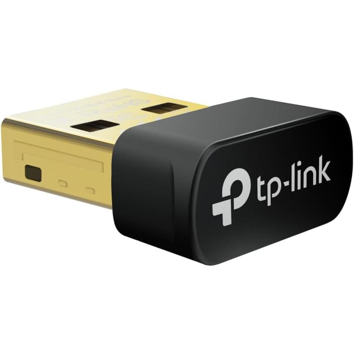 TP-Link 2-in-1 USB Bluetooth WiFi Adapter Archer TX10UB Nano | AX900 WiFi 6 BT 5.3 USB 2.0 Adapter for Desktop PC | Dual-Band WiFi Dongle | OFDMA, MU-MIMO, WPA3 | Travel Size | Supports Windows 11,10