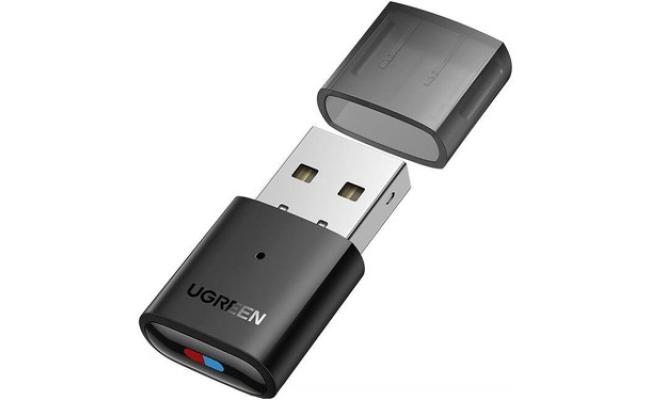 UGREEN (CM390) USB Bluetooth 5.0 Adapter, Up To 20M Transmission Distance & 5 Devices