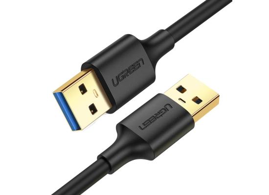 UGREEN US128 USB 3.0 Male to Male Cable, Speed up to 5Gbps,Support 2A Current -(2M)