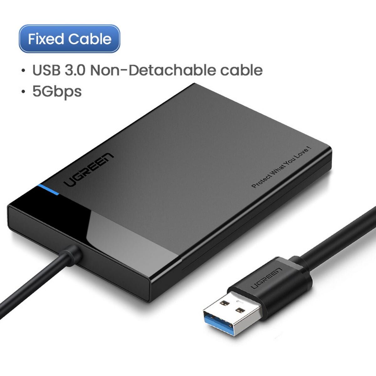 UGREEN US221 ENCLOSURE HDD 2.5 Box