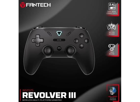 FANTECH WGP12S Revolver III Wireless Multi-Platform Gamepad, Hall-Effect Trigger - Black