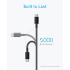 Anker USB C to USB C Cable, Type-C 60W Fast Charging Cable (1m) for iPhone 17 Series, iPad mini 6 and More (Black)