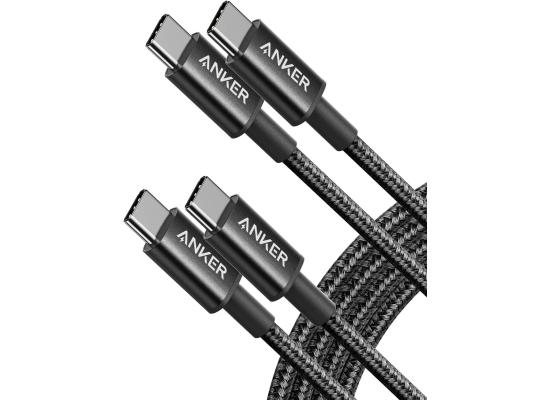 Anker USB C to USB C Cable, Type-C 60W Fast Charging Cable (1.8m) for iPhone 17 Series, iPad mini 6 and More (Black)