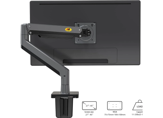 NB North Bayou NB G40 Gas Spring Arm 22-40 inch Screen Desktop Monitor.