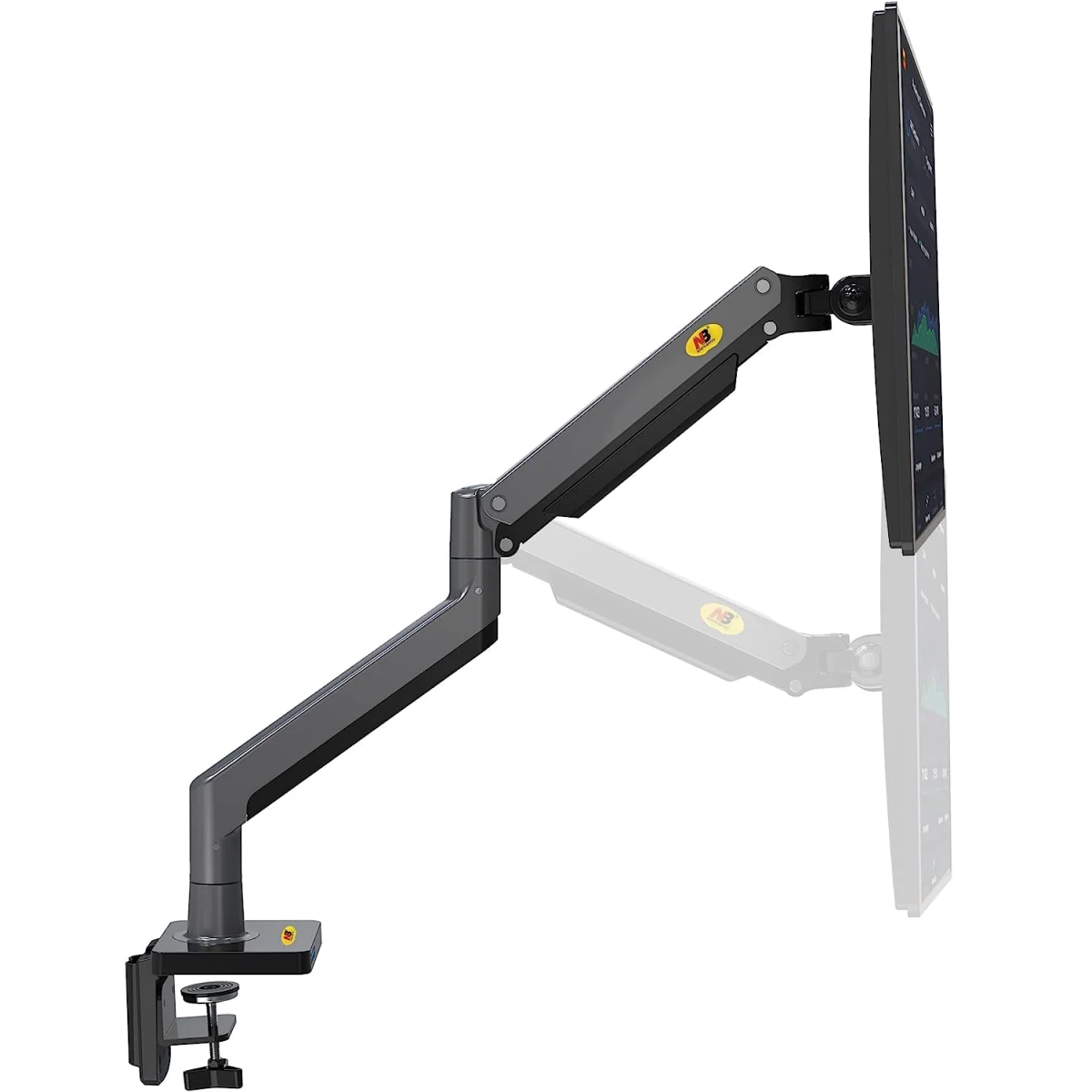 NB North Bayou NB G40 Gas Spring Arm 22-40 inch Screen Desktop Monitor. NB North Bayou NB G40 Gas Spring Arm 22-40 inch Screen Desktop Monitor.