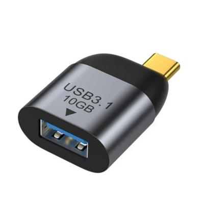 HAING HI-C300-TPU Type-C to USB AF Adapter, Data transmission speed of USB 3.2, up to 10,000 times plug and unplug cycles.