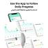 Eufy Smart Scale A1 with Bluetooth, Body Fat Scale, Wireless Digital, 12 Measurements, Weight/Body Fat/BMI, Fitness Body Composition Analysis, Black.