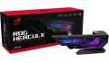ASUS ROG Herculx Graphics Card Anti-Sag Holder Bracket (Solid Zinc Alloy Construction, Easy Toolless Installation, Included Spirit Level, Adjustable Height, Wide Compatibility, Aura Sync RGB