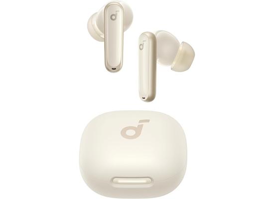Soundcore P40i by Anker ,White, Noise Cancelling Wireless Earbuds, Adaptive Noise Cancelling to Environments, Heavy Bass, 60H Playtime, 2-in-1 Case and Phone Stand, IPX5, Wireless Charging, Bluetooth 5.3