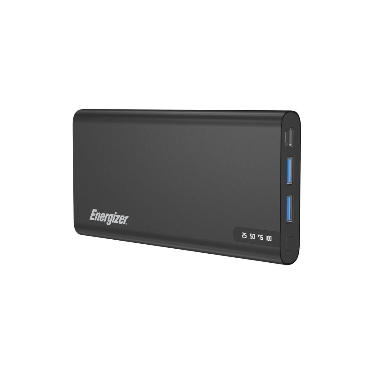 Energizer UE10047PQ 10000mAh 18W Fast Charging Power Bank - Grey